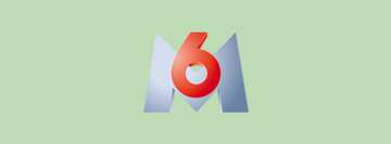 Logo M6 fond vert