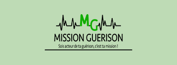 Logo Mission Guérison fond vert