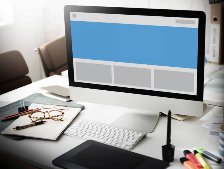Template Badge Layout Mock up Visual Blank Concept