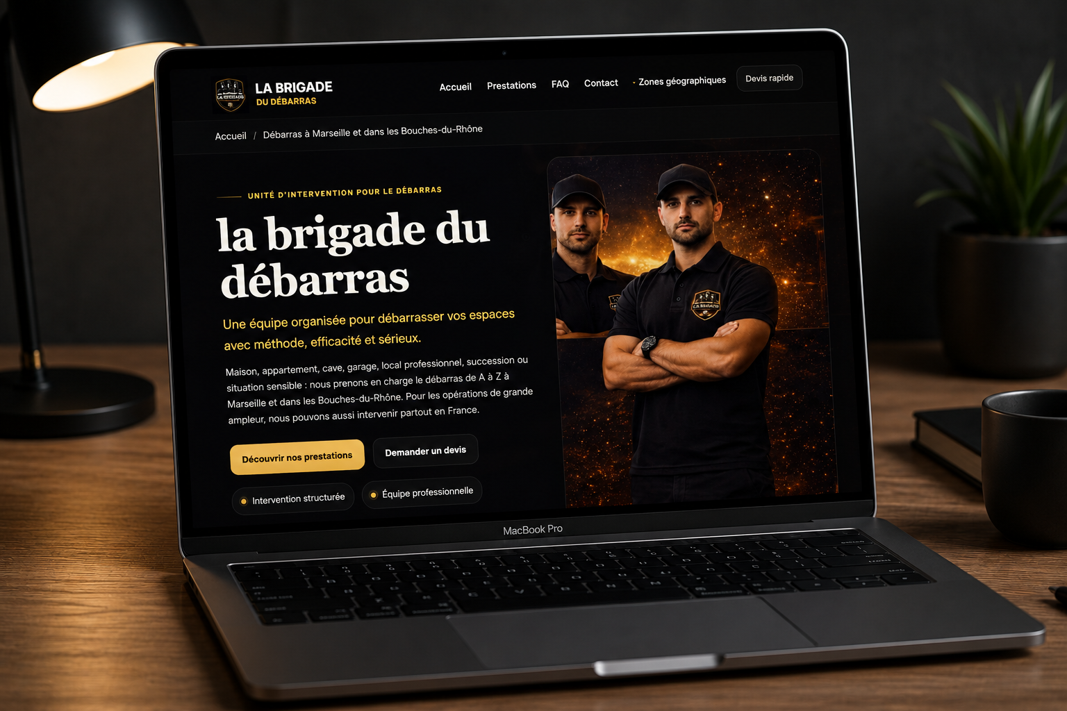 LA BRIGADE DU DEBARRAS